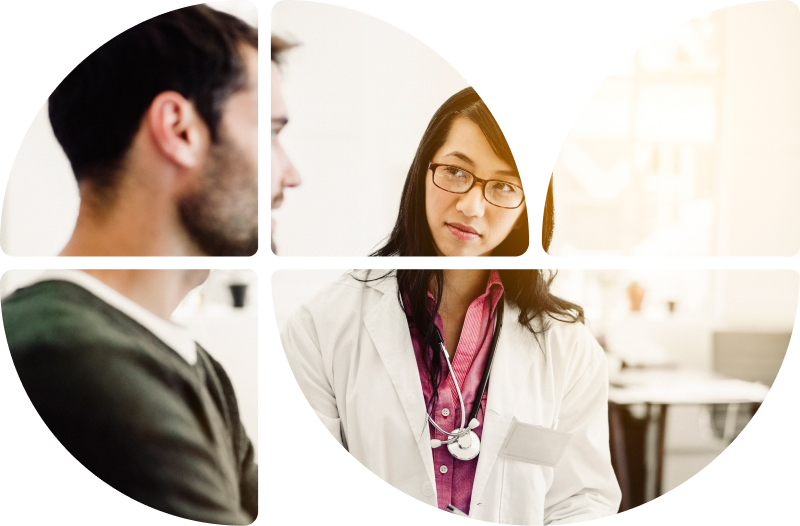 Das Arztgespräch bei CED